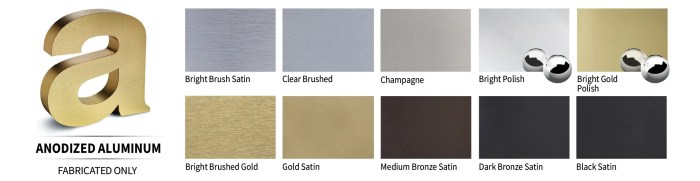 Metal Finishes Metal Finishes